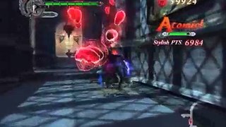 Devil May Cry 4 Mission 4 (part2) DH Turbo S-rank Bael