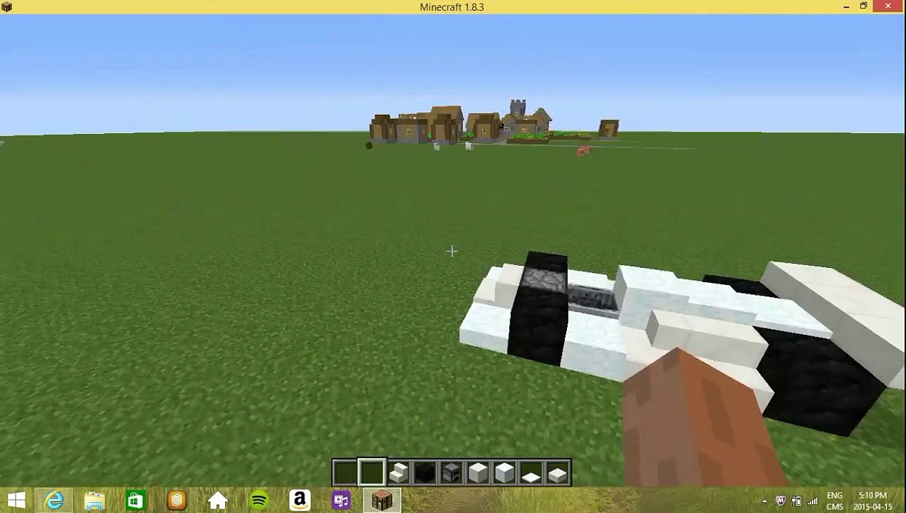 Minecraft: How To Build a Sports Car