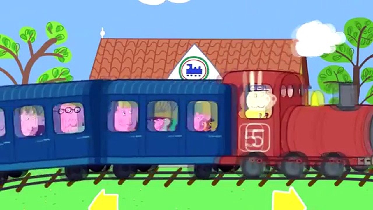 peppa pig Rebecca Rabbit y Pedro Pony conoce a los personajes de pepa pig
