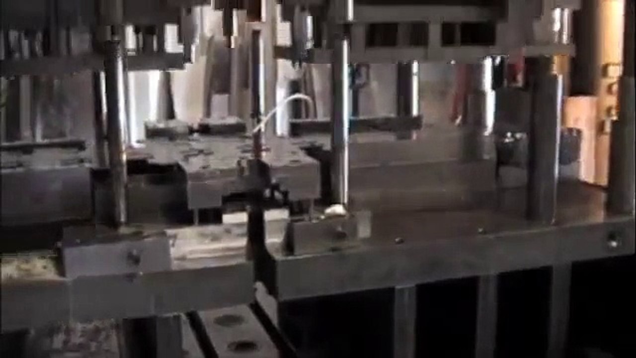 metal stamping; 30 parts per minute with progressive tool