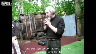 Another epic beard man from Russia teaches martial arts