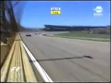 F1 2004 - USA - Crash Ralf Schumacher hits the wall at very high speed