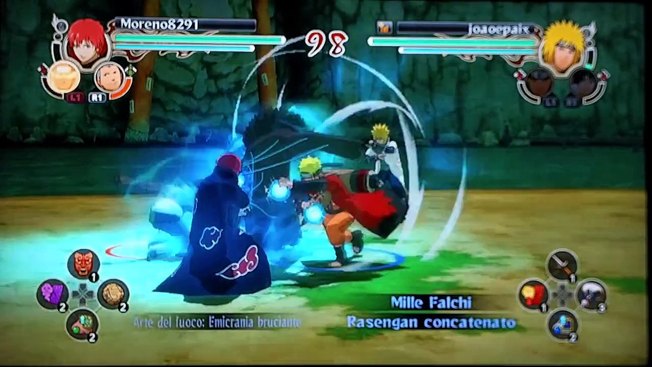 Naruto UNS 2  Sasori vs Minato Ranked Match #2