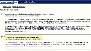 Finding a case using Westlaw (tutorial the from Empire State College Online Library)