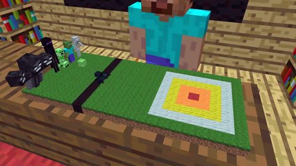 Monster School: Leapfrog Jump - Minecraft Animation