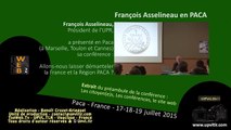 François Asselineau (UPR) en PACA – juillet 2015