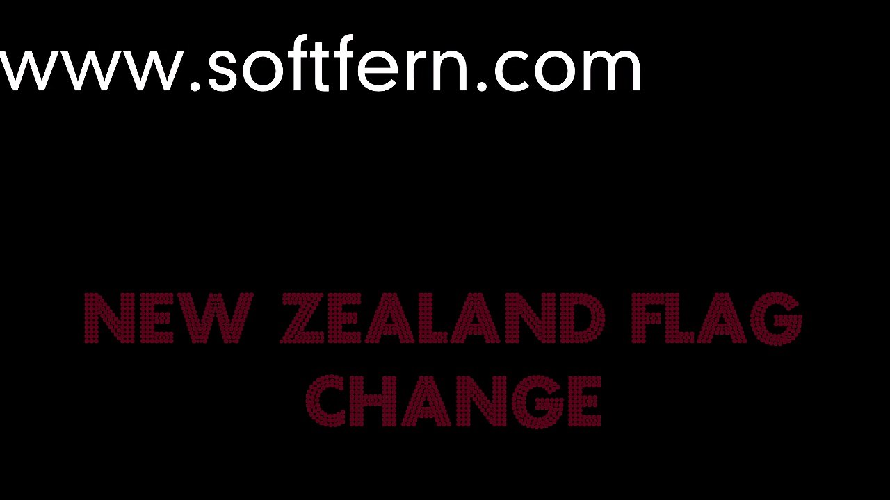 New Zealand flag change.