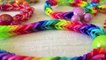 How to make a Rainbow Loom Fishtail bracelet without the loom step by step.