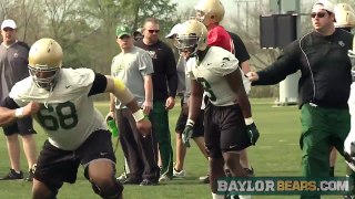 Baylor Football: First Day of Spring Drills