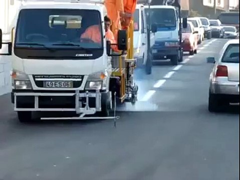 Thermoplastic Lane Marking - Wonderful Engineering