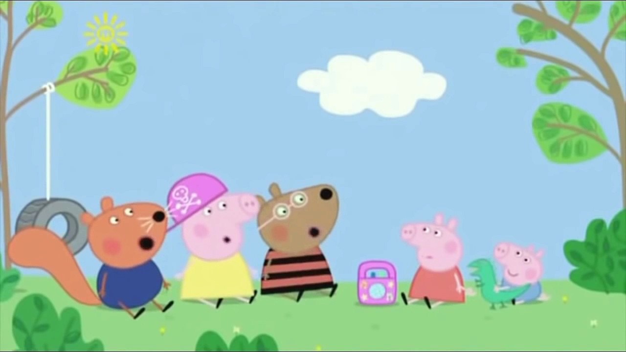 Peppa Pig listens to Suicide Commando