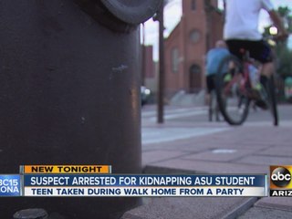 Suspect arrested for kidnapping ASU student