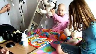 Juliana in hospital - video 1