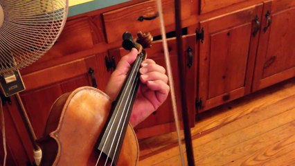 Home Brew Rag (F/Bb) lesson/demonstrated by Mick Kinney - oldtime fiddle lesson