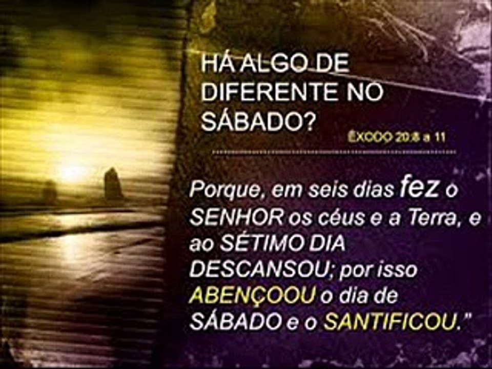 O SANTO DIA DO SENHOR - Isaías 58