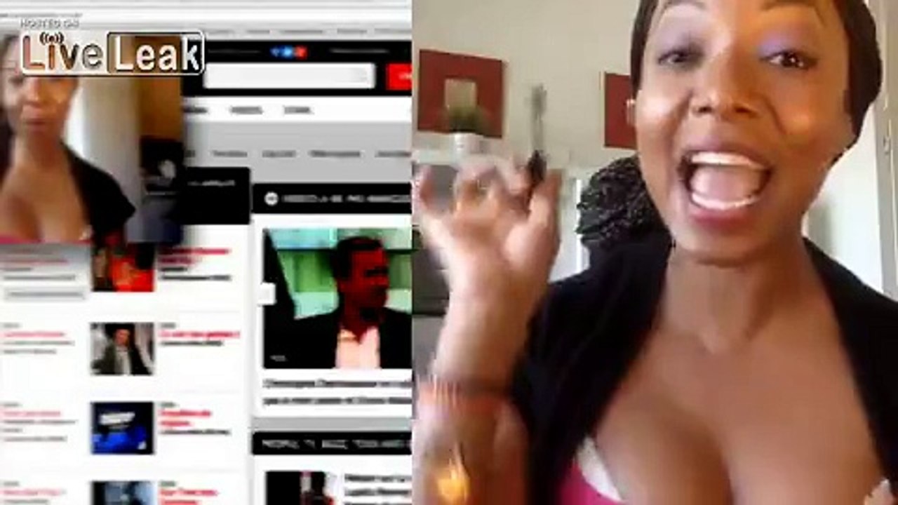 Lady Goes Psycho During Make-Up Tutorial (*NSFW*)