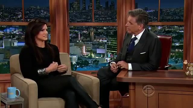 Gina Carano talks Returning to MMA on Craig Ferguson - April 8th 2014