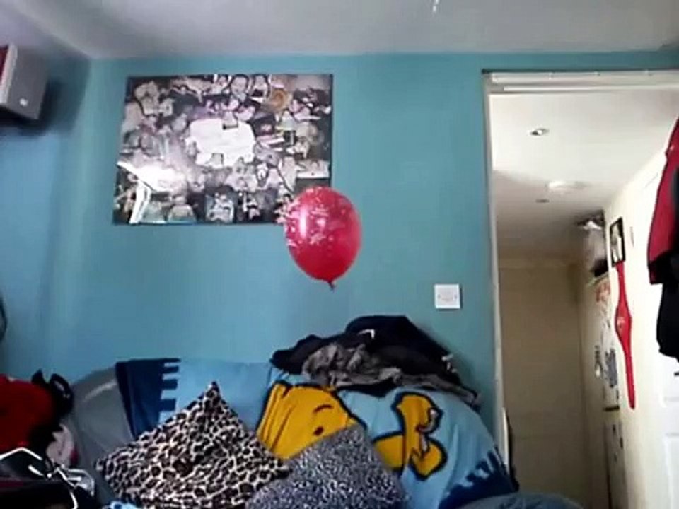 Freaky balloon antics