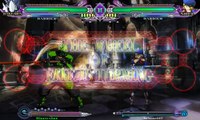 Blazblue Continuum Shift Extend Online Battle Hakumen VS Noel