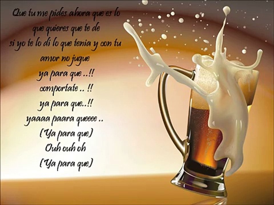 Ya Para Que - Camaguey Con Letra