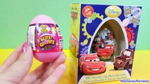 Disney Pixars Cars 2 Surprise egg with candy Glitzi Globes Build your dome MsDisneyReviews