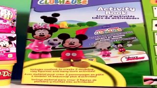 ClayBuddies Mickey Mouse Clubhouse with Minnie Mouse Huevos Sorpresa Play Doh Surprise Eggs
