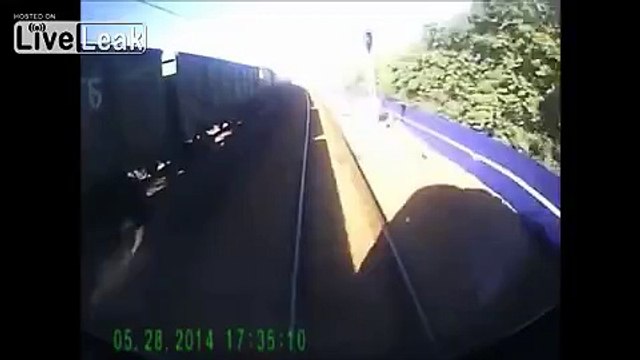 Four Russian Teenagers Hit By Train - Three Dead & One Injured