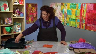 Quilting Arts Workshop - Surface Design: Printmaking with Everyday Objects - Leslie Tucker Jenison
