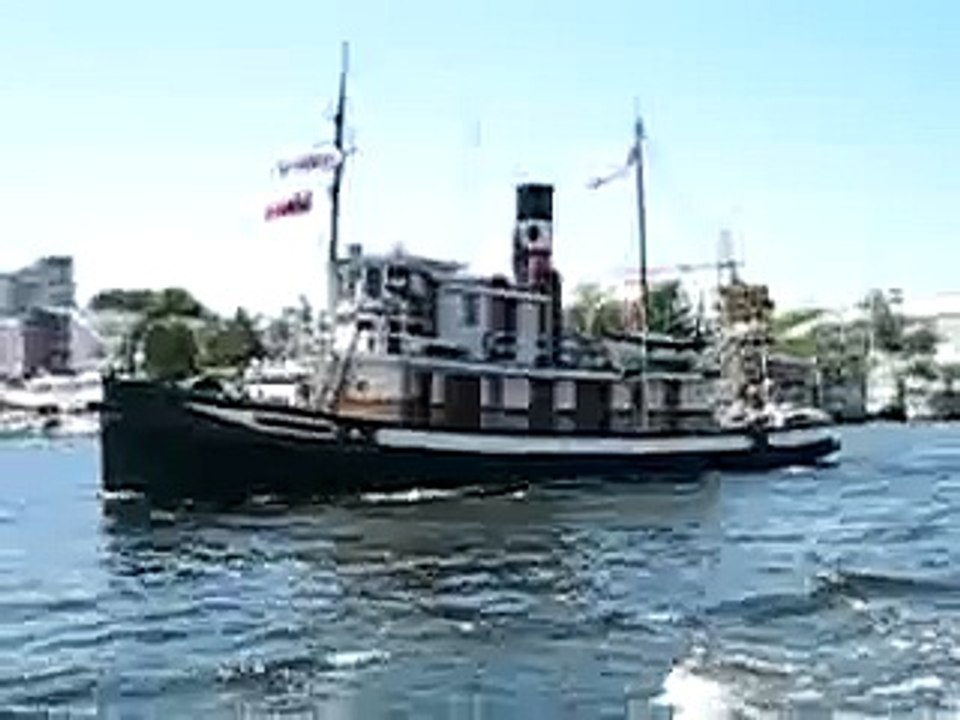 1922 Wooden Tug Boat SS Master's Steam Whistles