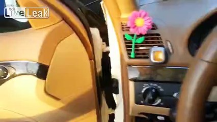 Driver gets his feeling hurt in road rage