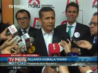 Ollanta Humala sobre dictamen del lote 192: "Déjenme chequear la norma"