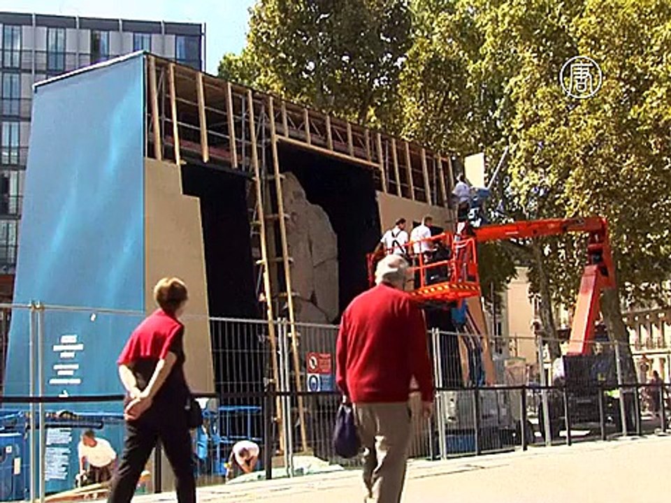 Выставка артефактов затонувшего города