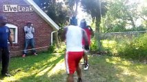 *FIGHT* # Black Guys Backyard Fighting #