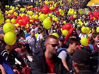 Участники велопарада: «за велосипедом – будущее Москвы!»