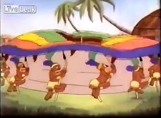 Warner Brother's Jungle Jitters - Racist Cartoon