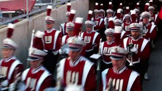 Entrance of the Band for the Badgers Upset of #1 OSU