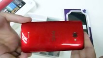 HTC Butterfly S unboxing w/ a tetded leather case