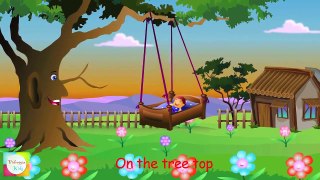 Rock A Bye Baby Nursery Rhymes Animated Cartoon Songs For Children