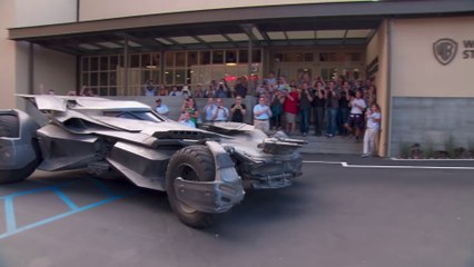 The new Batmobile is here! Batman V Superman
