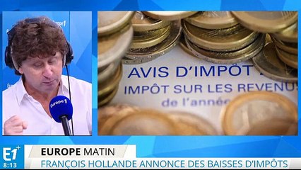 Baisse d'impôts : le tour de passe-passe de François Hollande