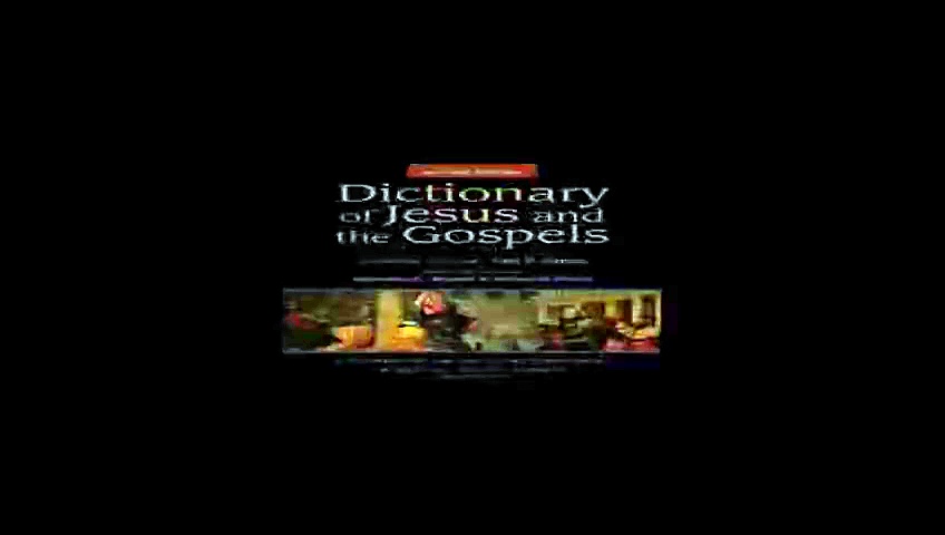 Dictionary of Jesus and the Gospels IVP Bible Dictionary