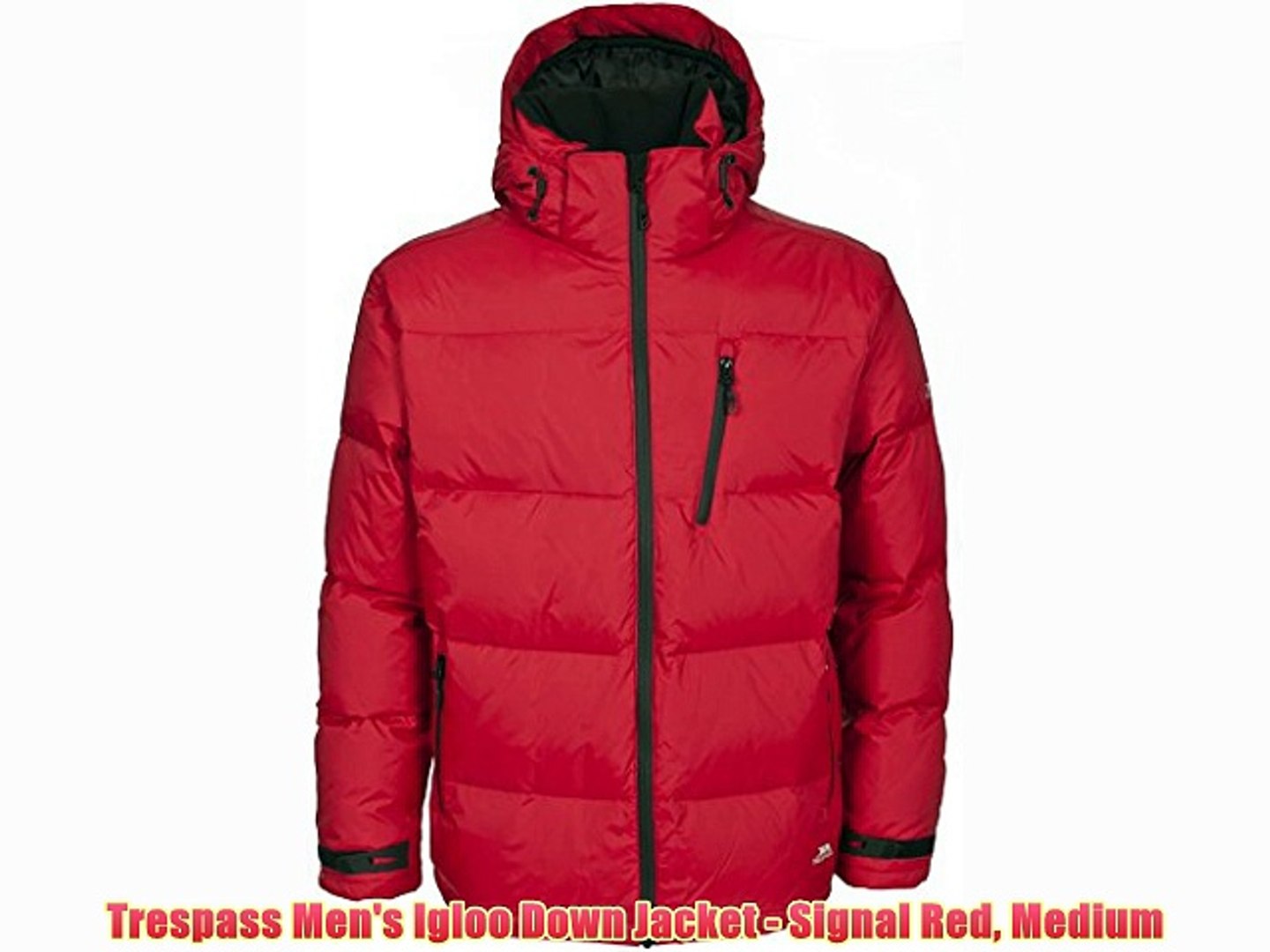 trespass puffer jacket mens