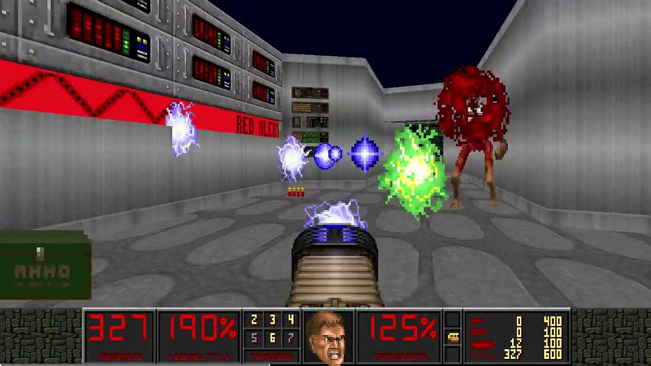 DOOM II - Icarus: Alien Vanguard - MAP12: Hydroponics - UV Max in 7:38