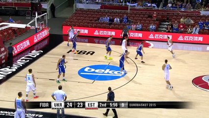 Ukraine v Estonia - Group D - Game Highlights - EuroBasket 2015