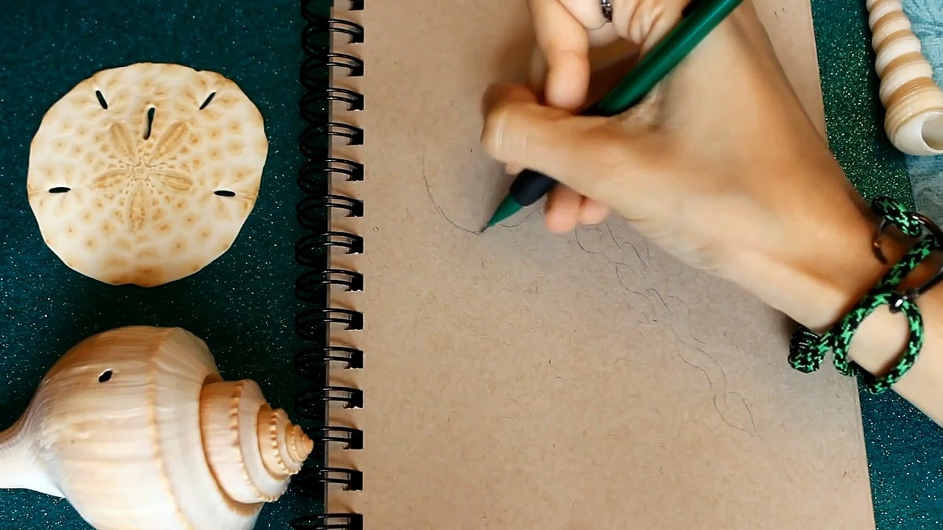 Jellyfish Drawing Tutorial- Prismacolor Pencils
