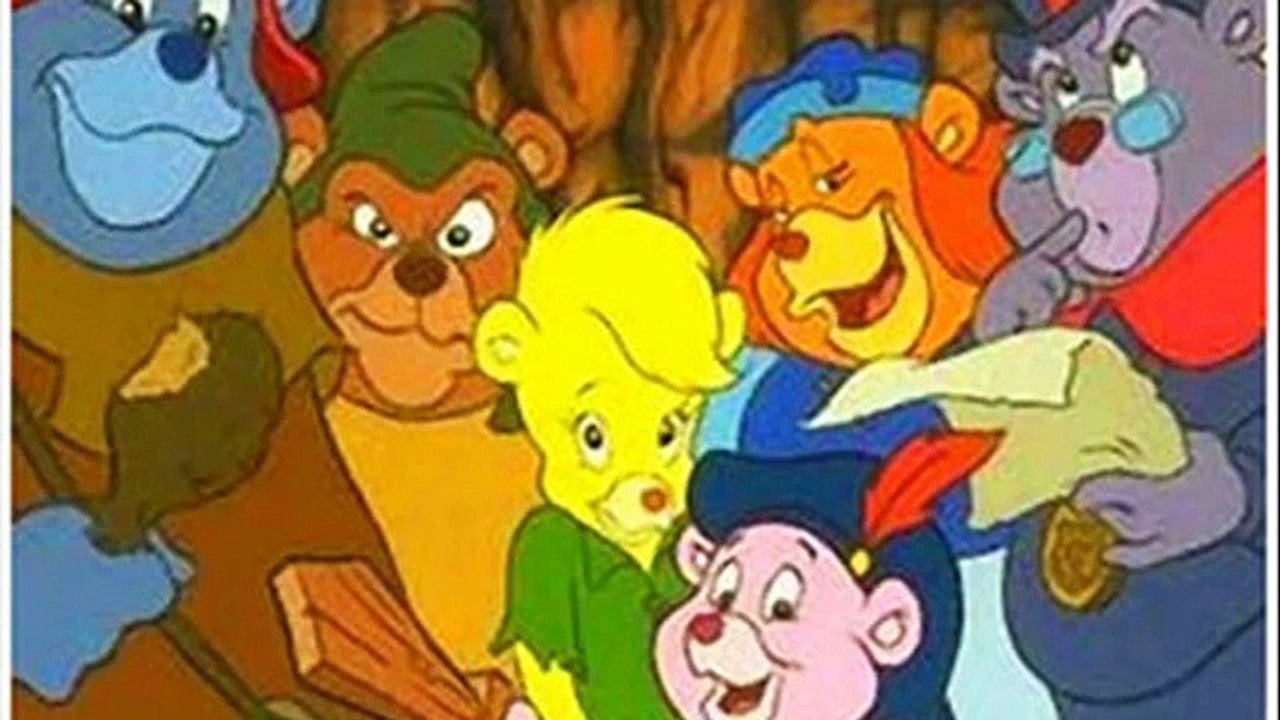green bear cartoon 90s