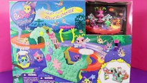 Play Doh Peppa Pig Videos Littlest Pet Shop Fairies Roller Coaster Ride LPS Toy DisneyCarToys