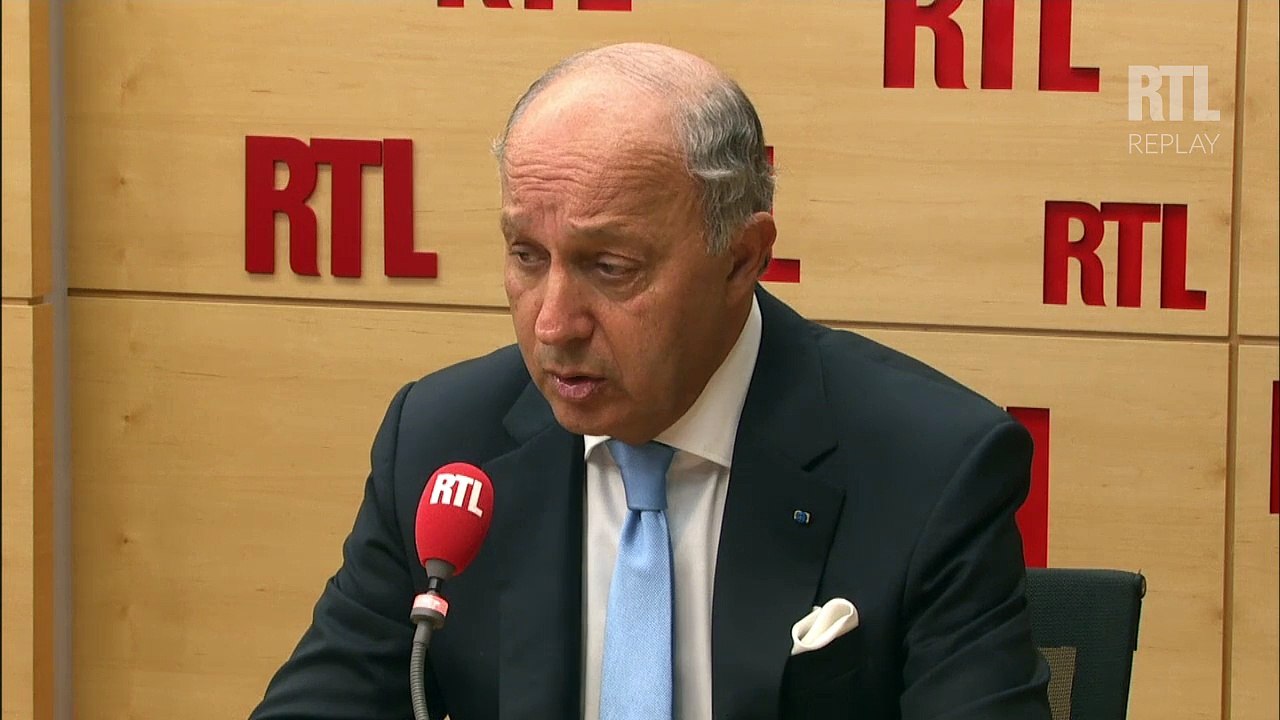 Laurent Fabius : "Si tous ces réfugiés et ces minorités viennent en Europe, c'est que Daesh a gagné la partie"