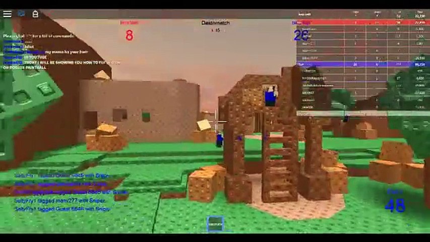 Roblox Fly Glitch Paintball Video Dailymotion - roblox fling glitch