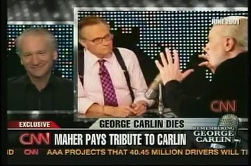 Bill Maher remembers George Carlin (Part 1)